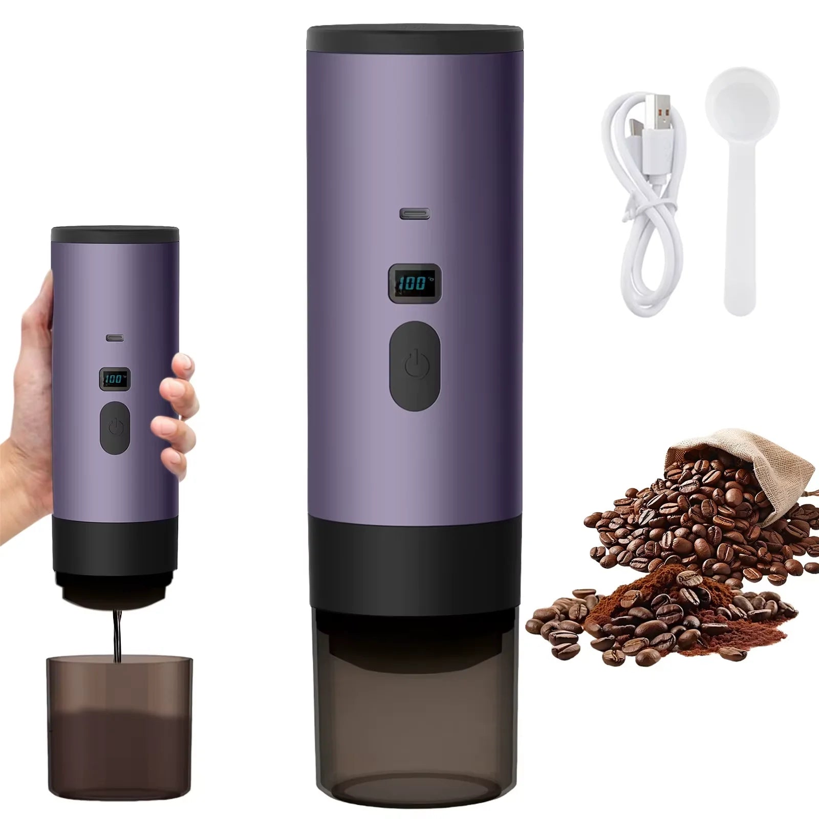 Cafetière Portable 3-en-1
