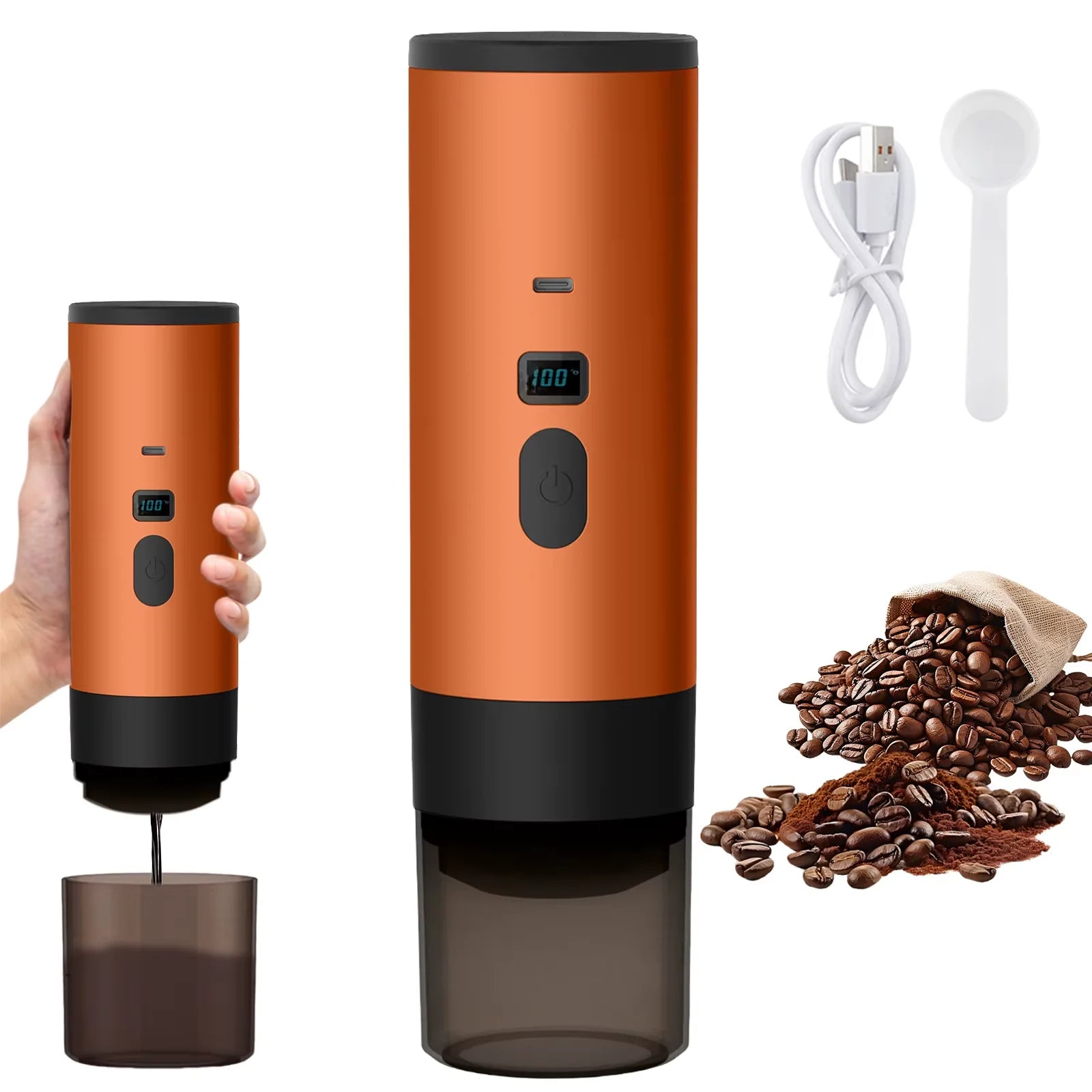 Cafetière Portable 3-en-1