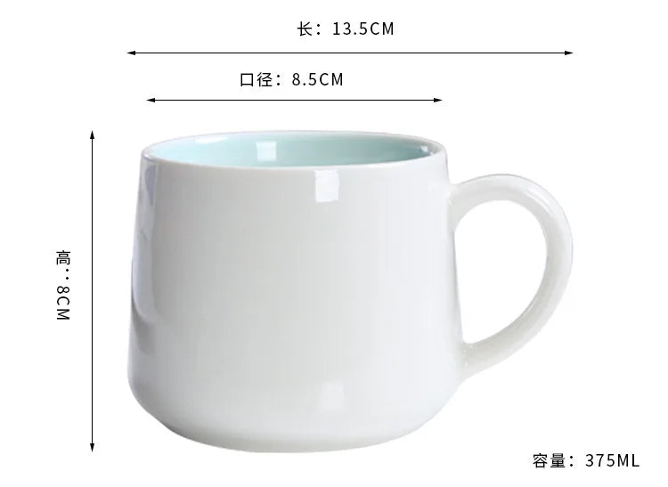 Tasses à café en céramique mignonnes en forme d'animaux 3D avec poignée Vache Panda Grenouille
