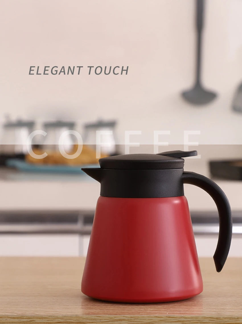 Verseuse à Café Isotherme - Double Paroi - Thermos pour Maison et Bureau