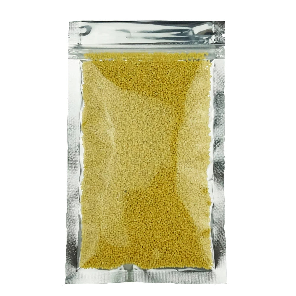Sachets d'emballage refermables à fermeture éclair en plastique et aluminium, un côté transparent
