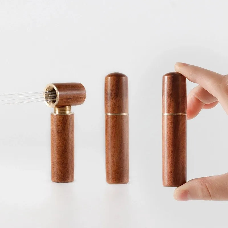 Coffee Stirrer Needle Distributor Coffee Powder Stirrer Wood Handle Coffee Stirring Tool WDT Tools Barista Accessories