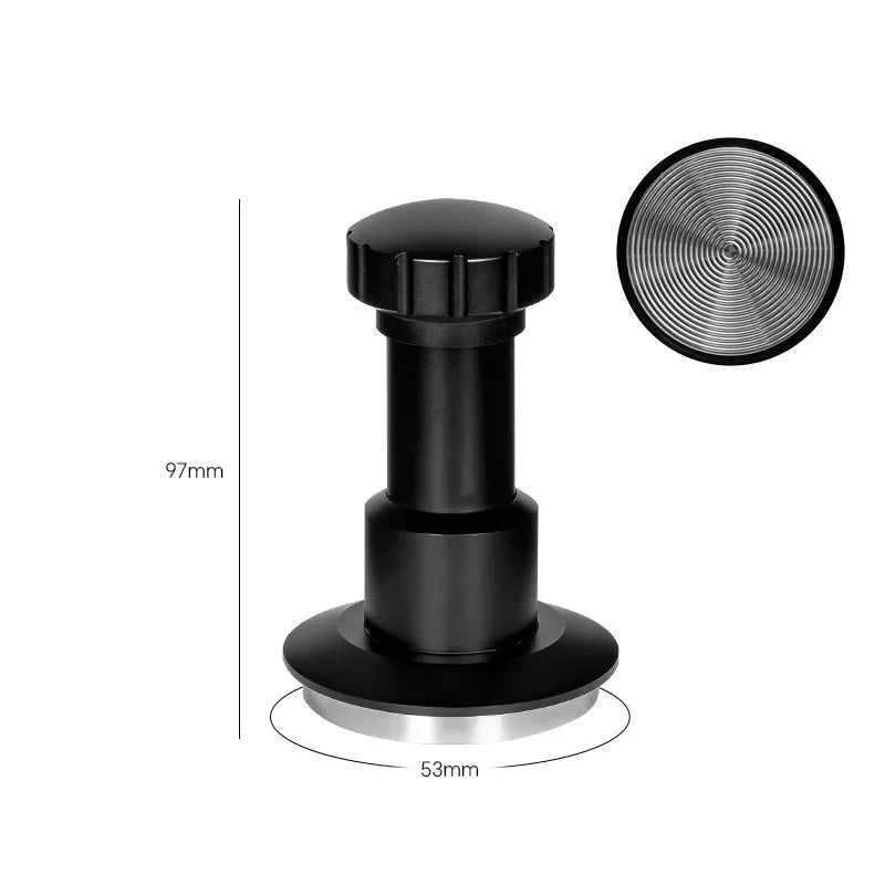 Coffee Tamper Impact 4 Spring Constant Pressure 30lb 51mm 53mm 58mm For Breville Espresso Accessory Barista Tool 304 Stainless