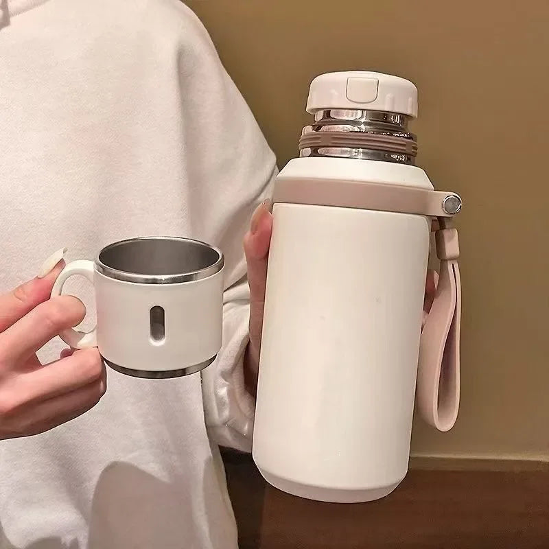 Gobelet portatif isotherme sous vide en acier inoxydable pour activités de plein air
