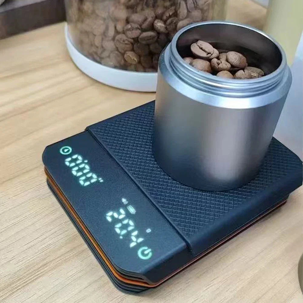 Mini balance de cuisine portable numérique rechargeable de haute précision avec écran LED