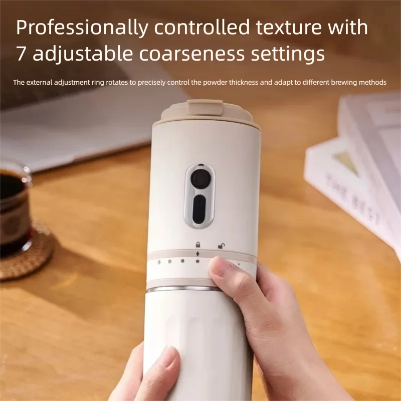 Machine à café multifonction portative pour la maison, petite, rechargeable, entièrement automatique, avec isolation extérieure