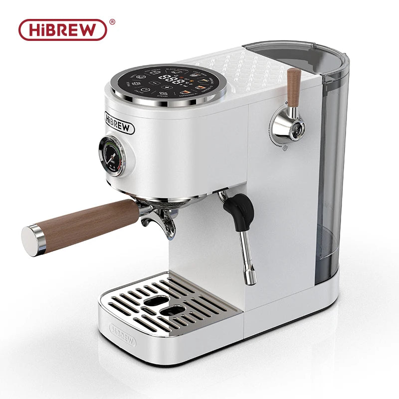 HiBREW Semi-automatic Espresso Coffee Machine 3 Level Temperature Adjustable Cold/Hot 20Bar Coffee Maker Cappuccino H13