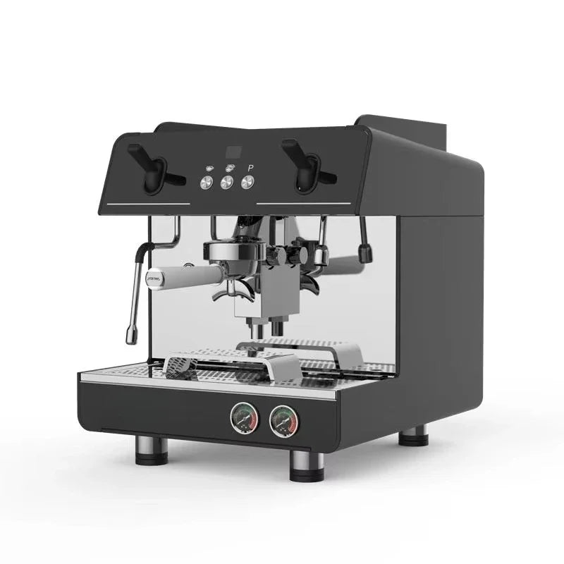China Factory Commercial Espresso Machine Professionnel Single Group with Flow Control Stainless Steel Housing for Business Use