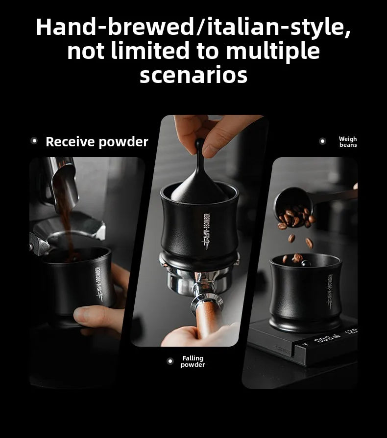 Tasse de dosage de café pour moulin, réceptacle de poudre, tasse de dosage pour expresso