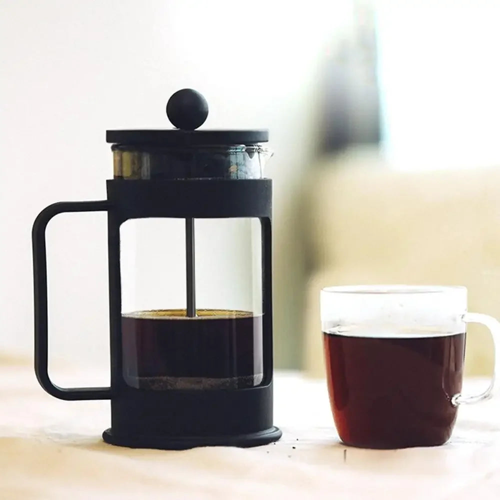 Thickened Borosilicate Glass Tea Maker French Press Brewing Kettle Coffee Pot