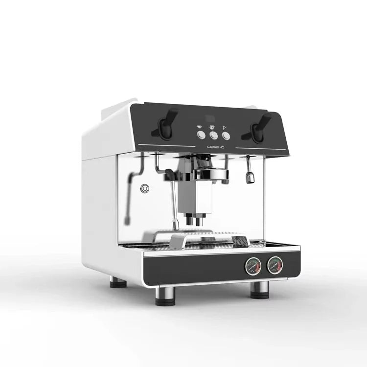 China Factory Commercial Espresso Machine Professionnel Single Group with Flow Control Stainless Steel Housing for Business Use