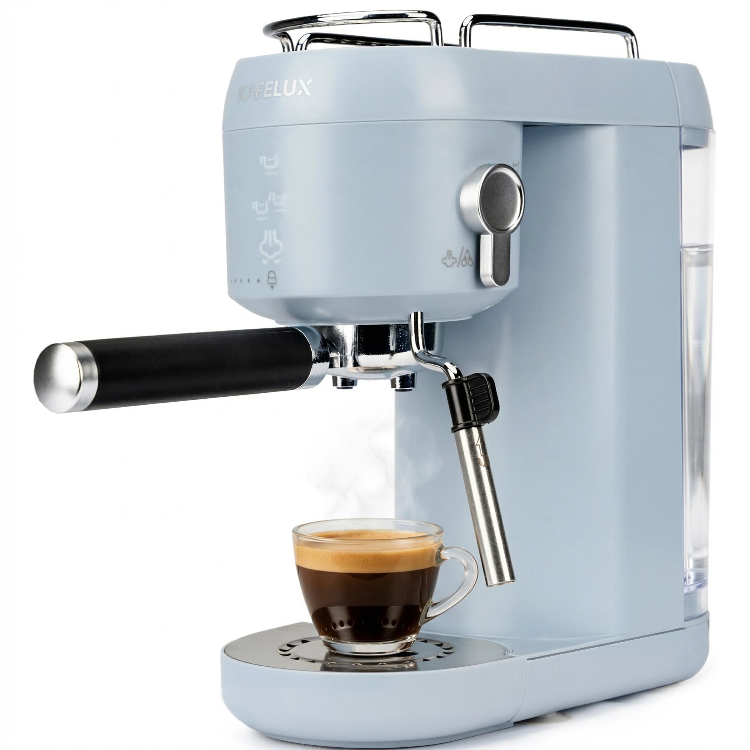 Machine à Café Expresso Semi-Automatique Fonction DIY Réglable Pour Cappuccino