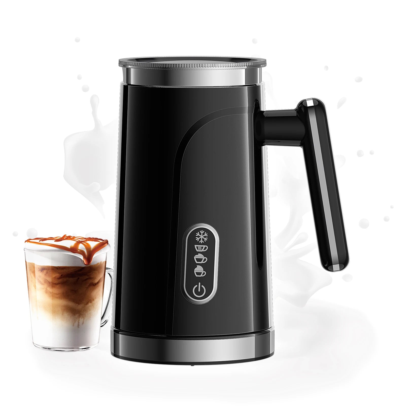 Chauffe-lait automatique chaud et froid pour mousseur à latte et chocolats chauds