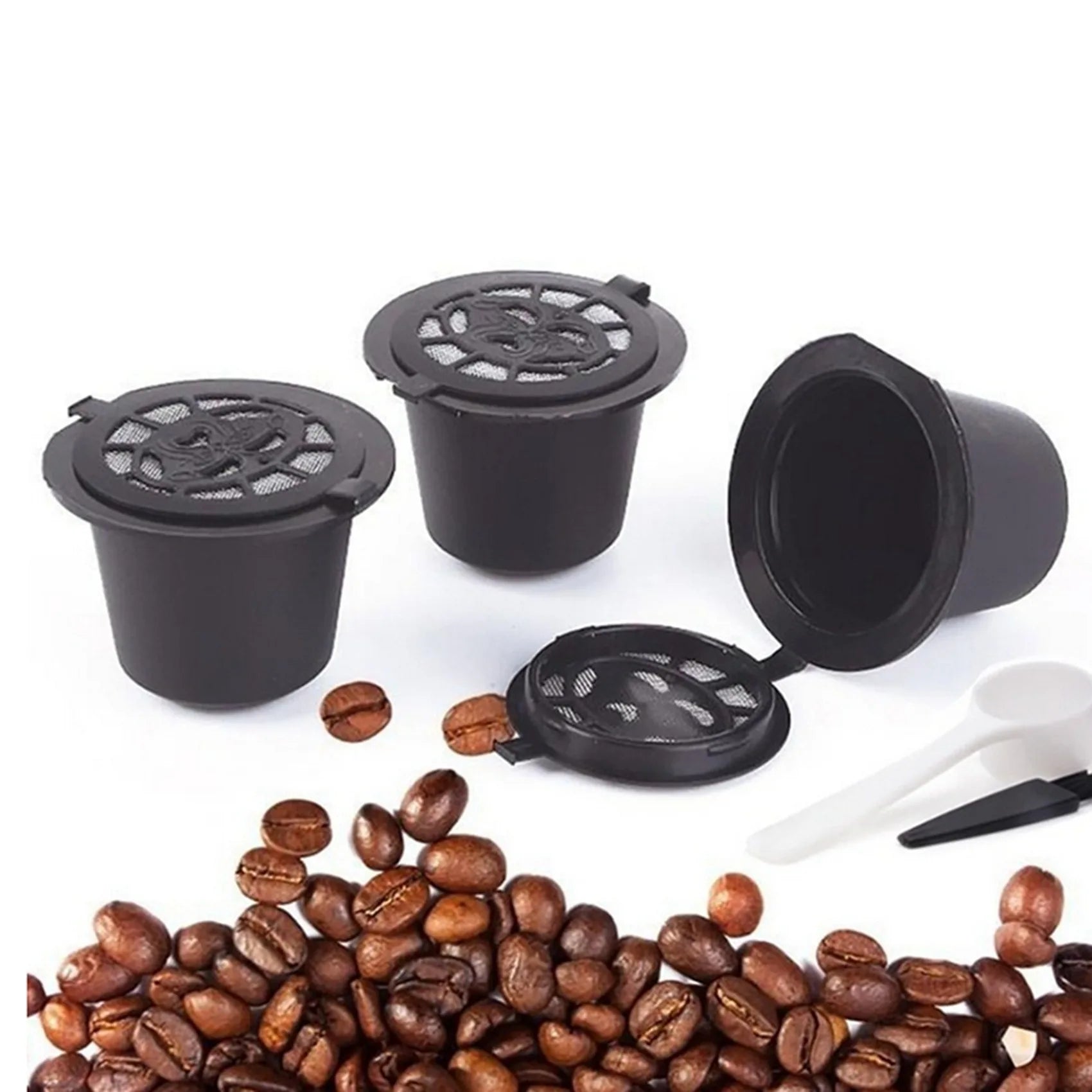 Capsules Nespresso réutilisables, filtre à café rechargeable compatible Nespresso