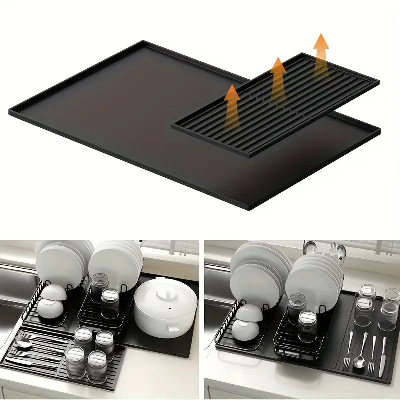 Tapis de station à café haut de gamme BrewNest Luxe™