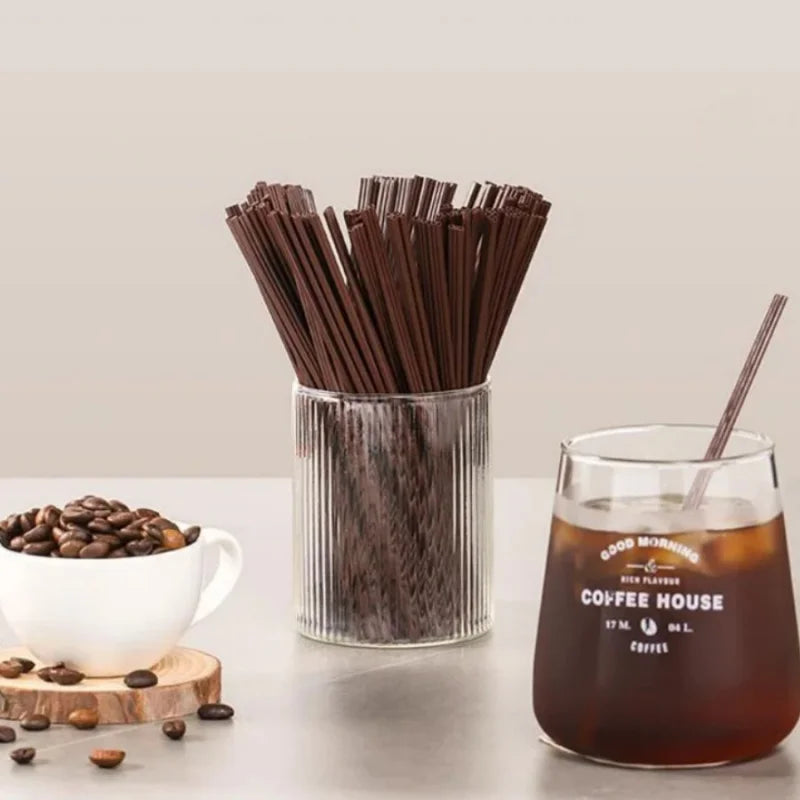 Pailles à café jetables à trois trous Bâtonnets mélangeurs à café en bois emballés