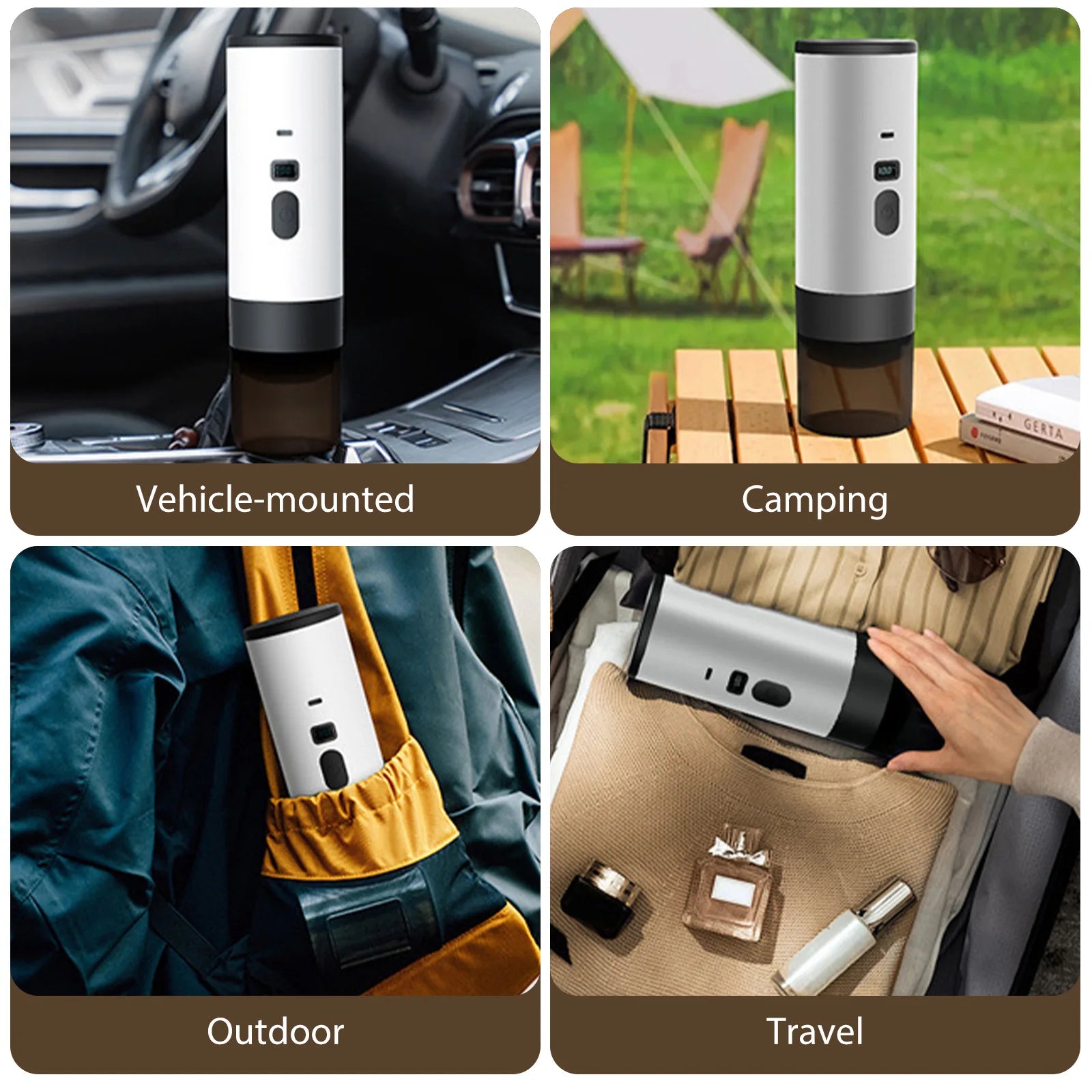 Cafetière Portable 3-en-1