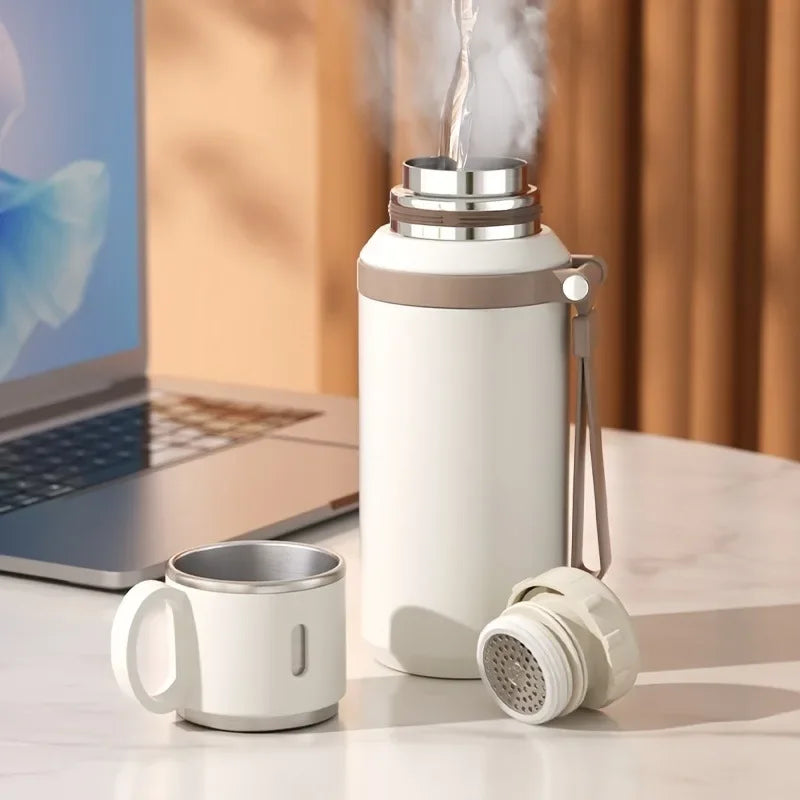 Gobelet portatif isotherme sous vide en acier inoxydable pour activités de plein air