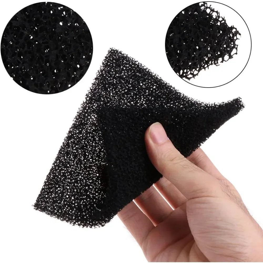 Nouvelle Mousse de Remplacement de Filtre Éponge à Charbon Actif Livraison Directe