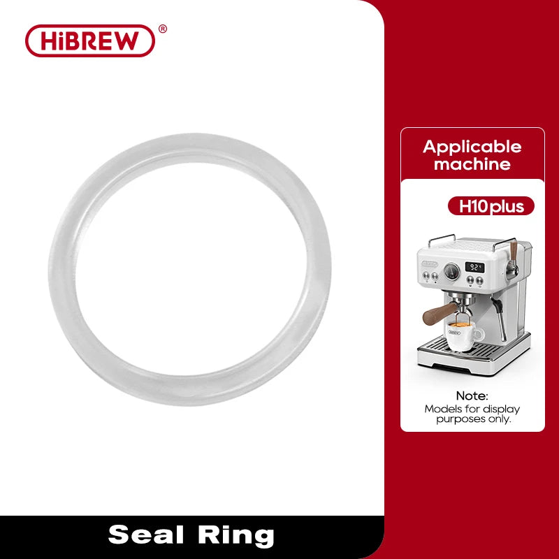 HiBREW 2PCS Silicone Brew Head Gasket O-Ring Seal Rings Professional Part for HiBREW Coffee Machine H10A H10B H13 H7A H10 PLUS