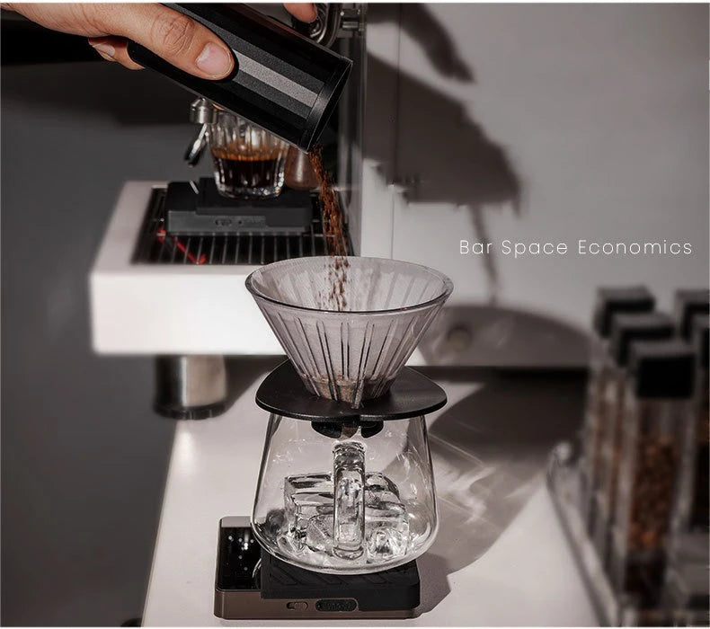 Balance à café intelligente avec surveillance du débit, balance numérique pour espresso