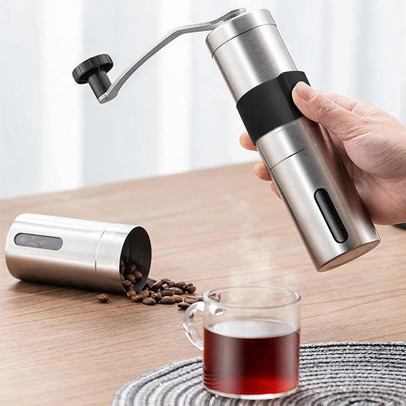 Moulin à Café Manuel Portable Premium, avec Boîtier et Céramique Premium