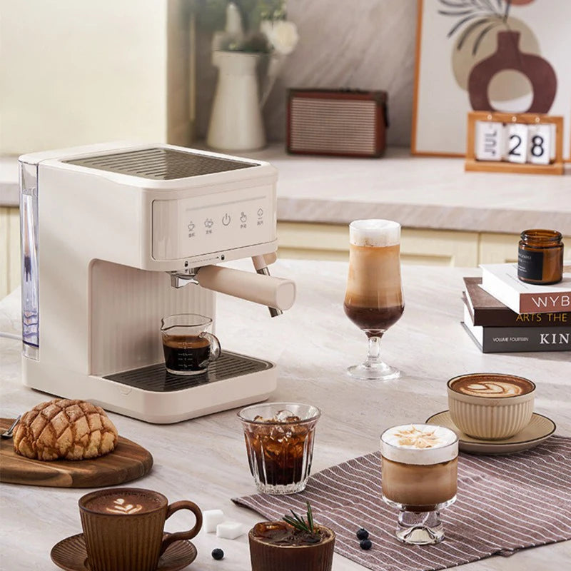 Machine à café électrique italienne 20 bars, machine à expresso professionnelle