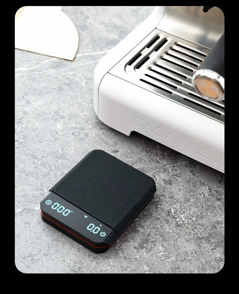 Mini balance de cuisine portable numérique rechargeable de haute précision avec écran LED