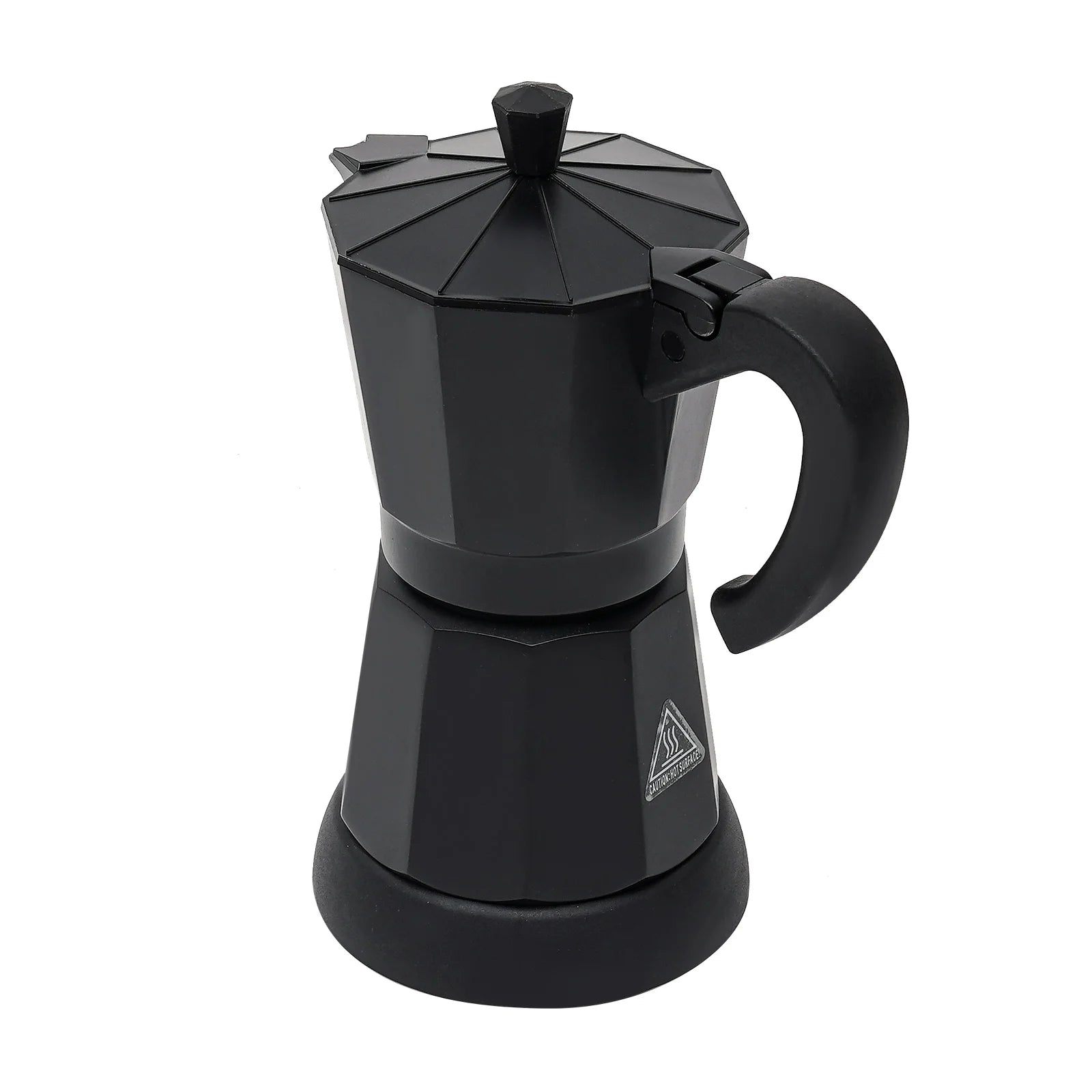 Cafetière Moka Électrique 300ml avec Base en Alliage d'Aluminium