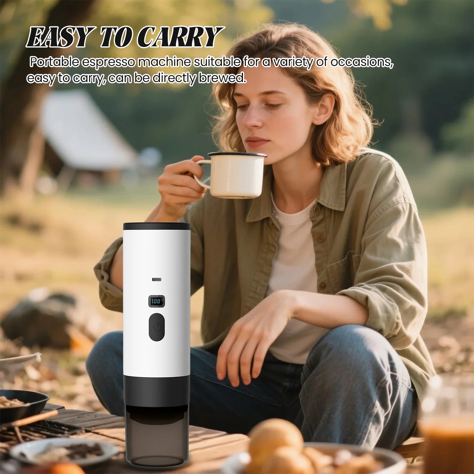 Cafetière Portable 3-en-1
