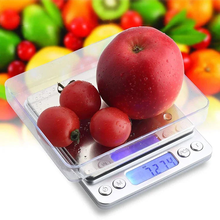 Balance de poche électronique de précision intelligente mini balance numérique LCD USB pour bijoux