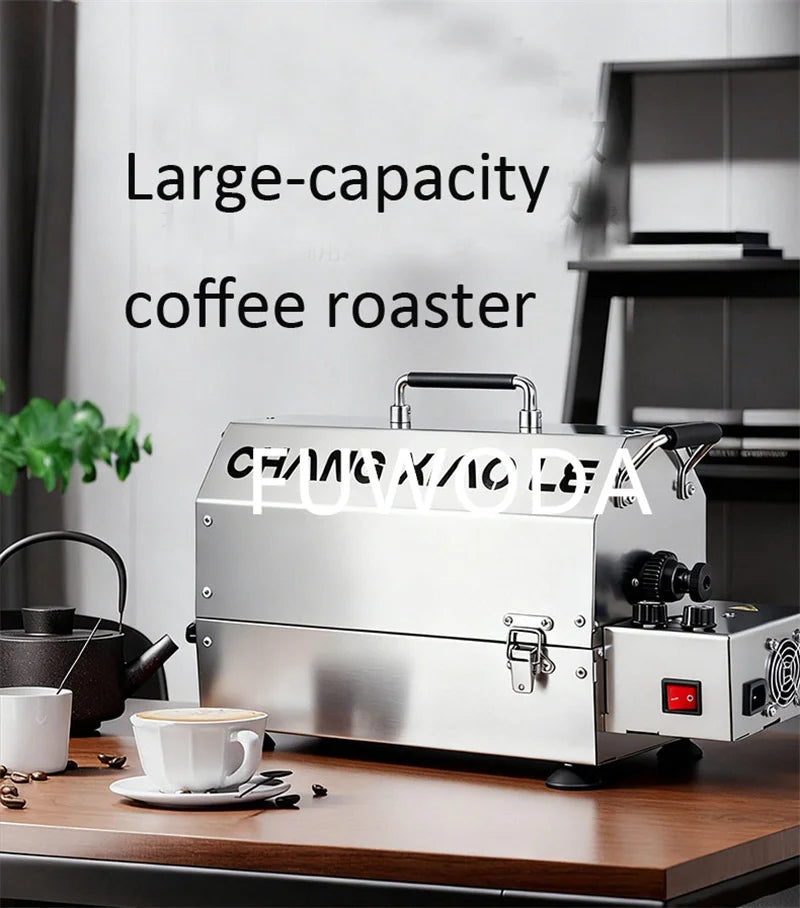 Nouvel arrivage : Torréfacteur électrique de 1 kg, grande capacité, vente chaude, pour café