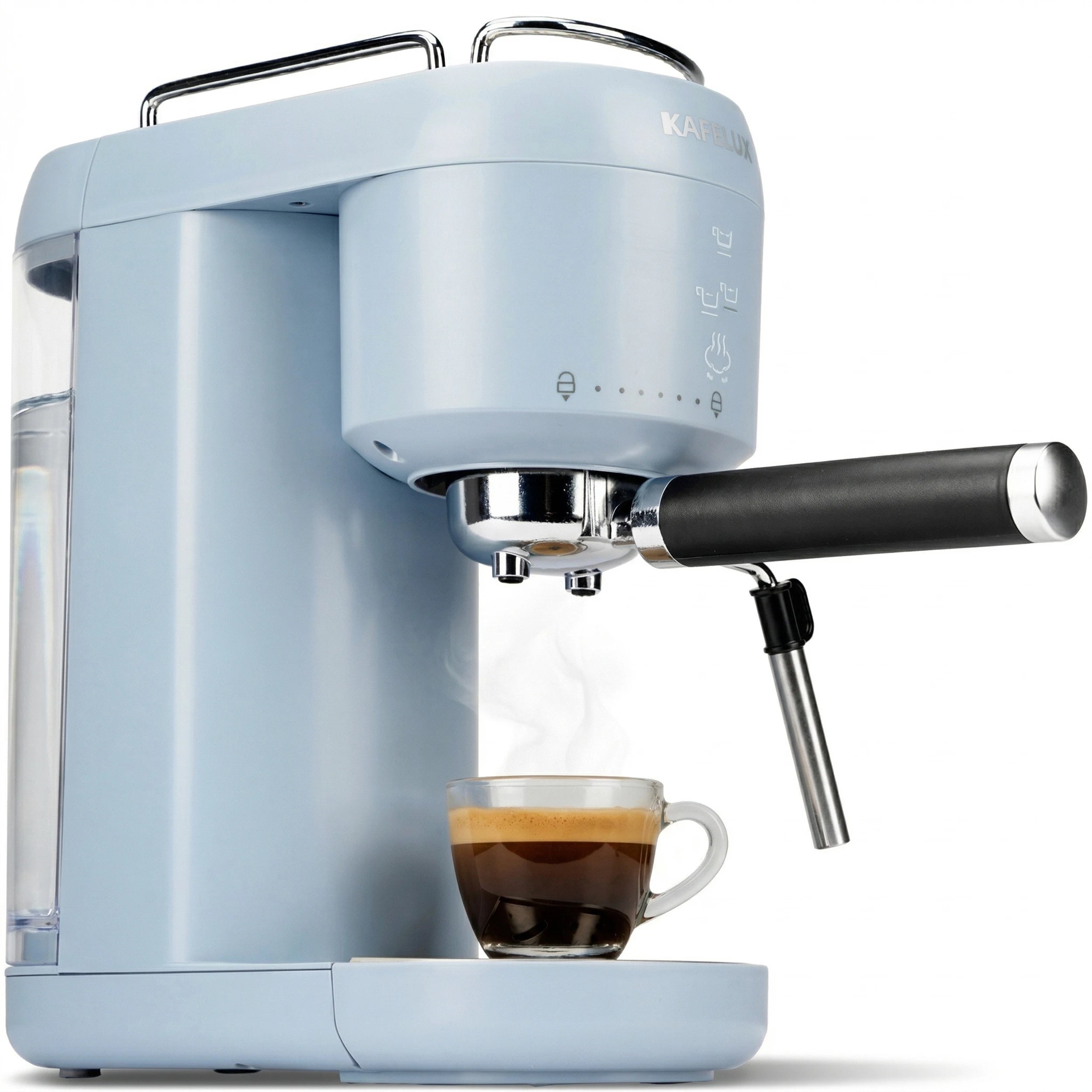 Machine à Café Expresso Semi-Automatique Fonction DIY Réglable Pour Cappuccino