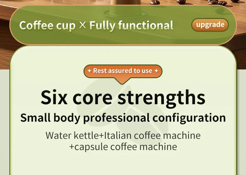 Machine à café expresso électrique sans fil pour voiture et camping-car