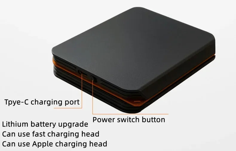 Mini balance de cuisine portable numérique rechargeable de haute précision avec écran LED