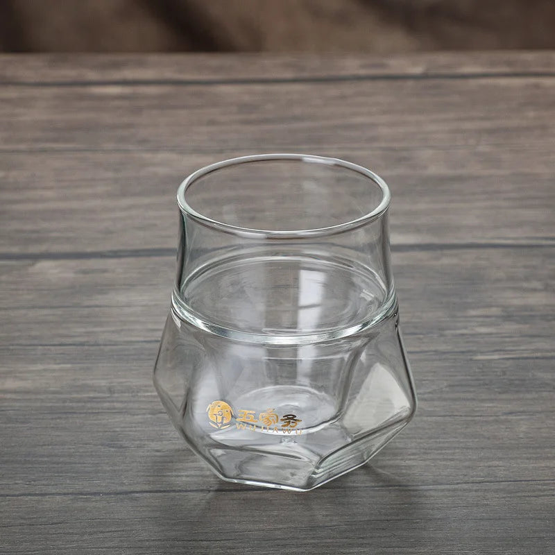 Tasse à café en verre double couche de 100 ml, résistante à la chaleur, pour expresso ou thé