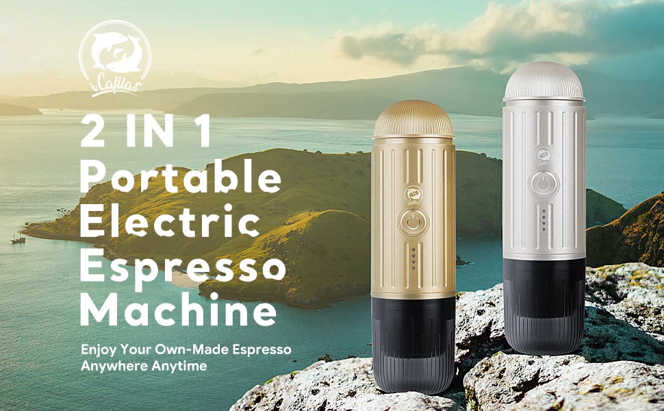 Machine à espresso électrique portable Machine à café de voyage pour camping-car