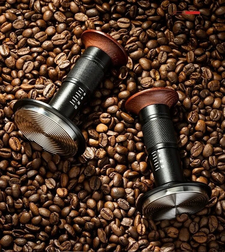 Coffee Tamper Impact 4 Spring Constant Pressure 30lb 51mm 53mm 58mm For Breville Espresso Accessory Barista Tool 304 Stainless