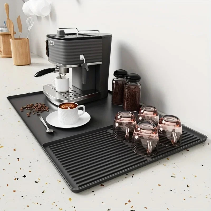 Tapis de station à café haut de gamme BrewNest Luxe™