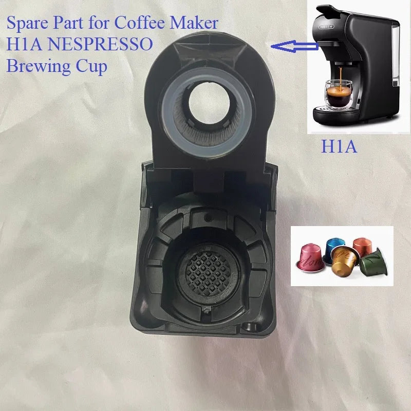 SPARE PART HiBREW H1A Coffee Machine Capsule adapter system parts for lavazza blue or lavazza modo mio or ESE pod(44 mm)