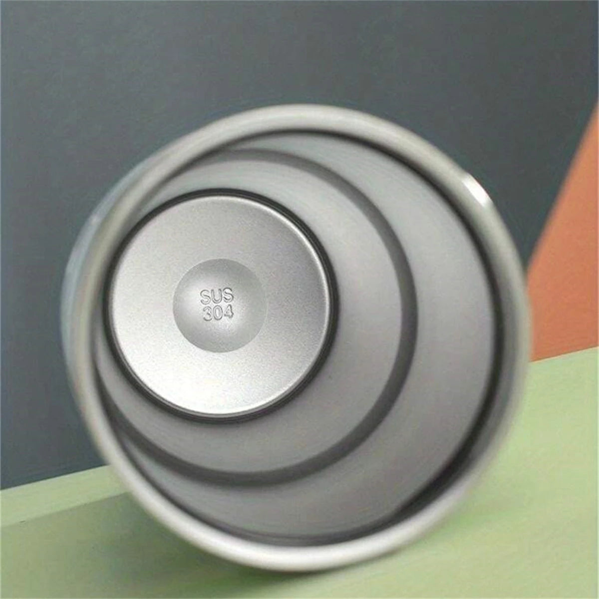 1 gourde isotherme avec couvercle en acier inoxydable, bouteille d'eau portable avec sac de transport