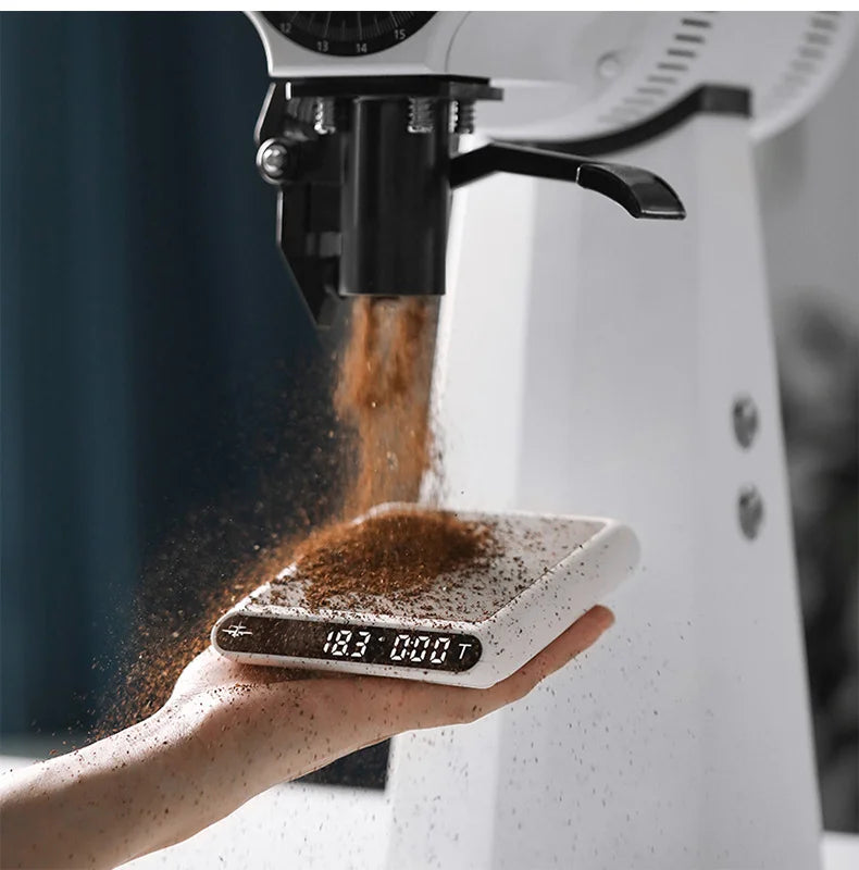 Balance de cuisine intelligente Formula avec minuterie, pour café filtre ou expresso