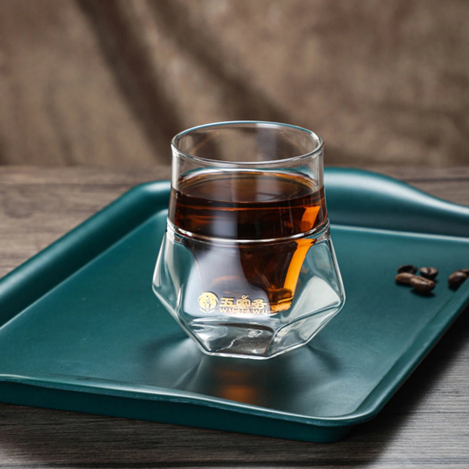 Tasse à café en verre double couche de 100 ml, résistante à la chaleur, pour expresso ou thé