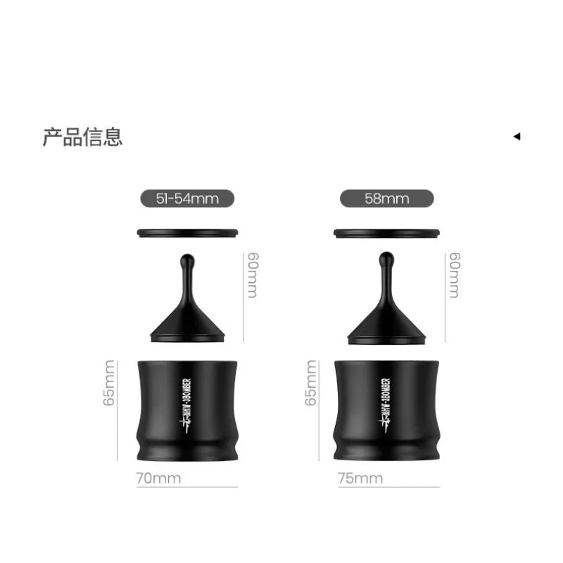 Tasse de dosage de café pour moulin, réceptacle de poudre, tasse de dosage pour expresso