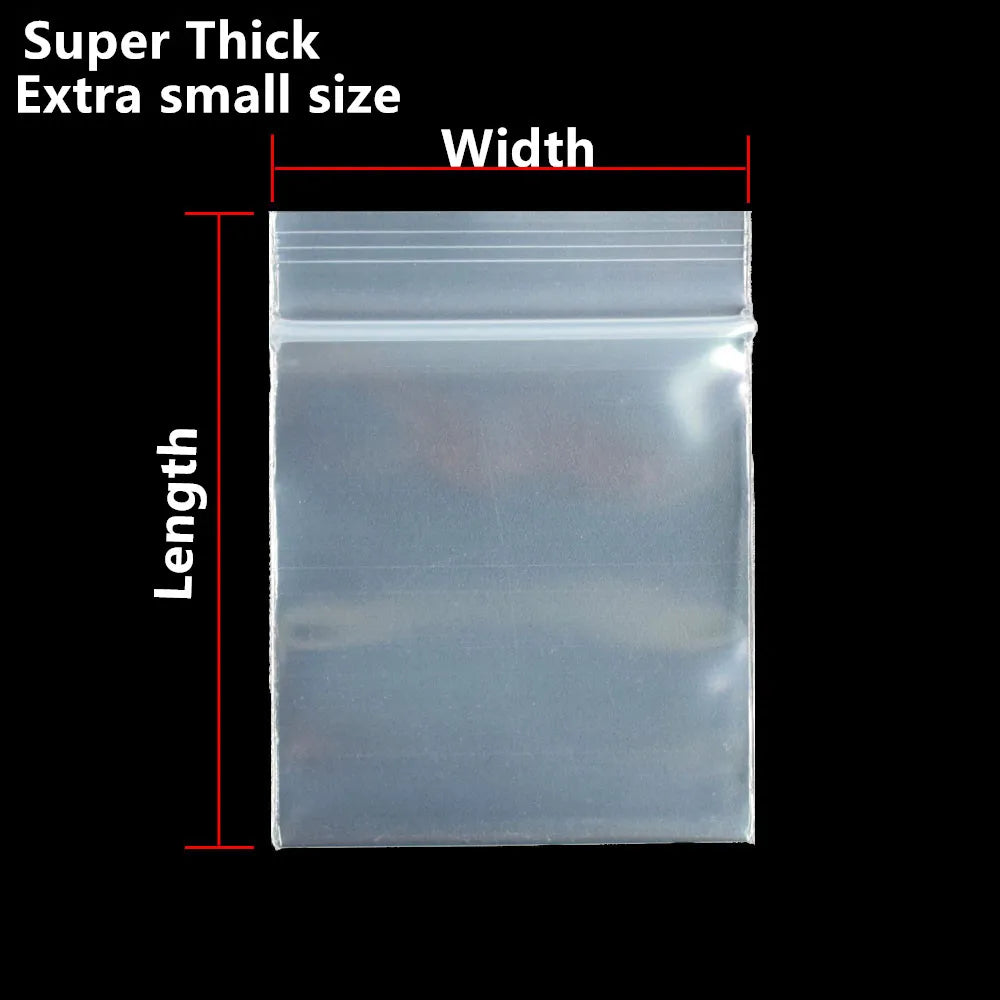 Sachets d'emballage refermables à fermeture éclair en plastique et aluminium, un côté transparent