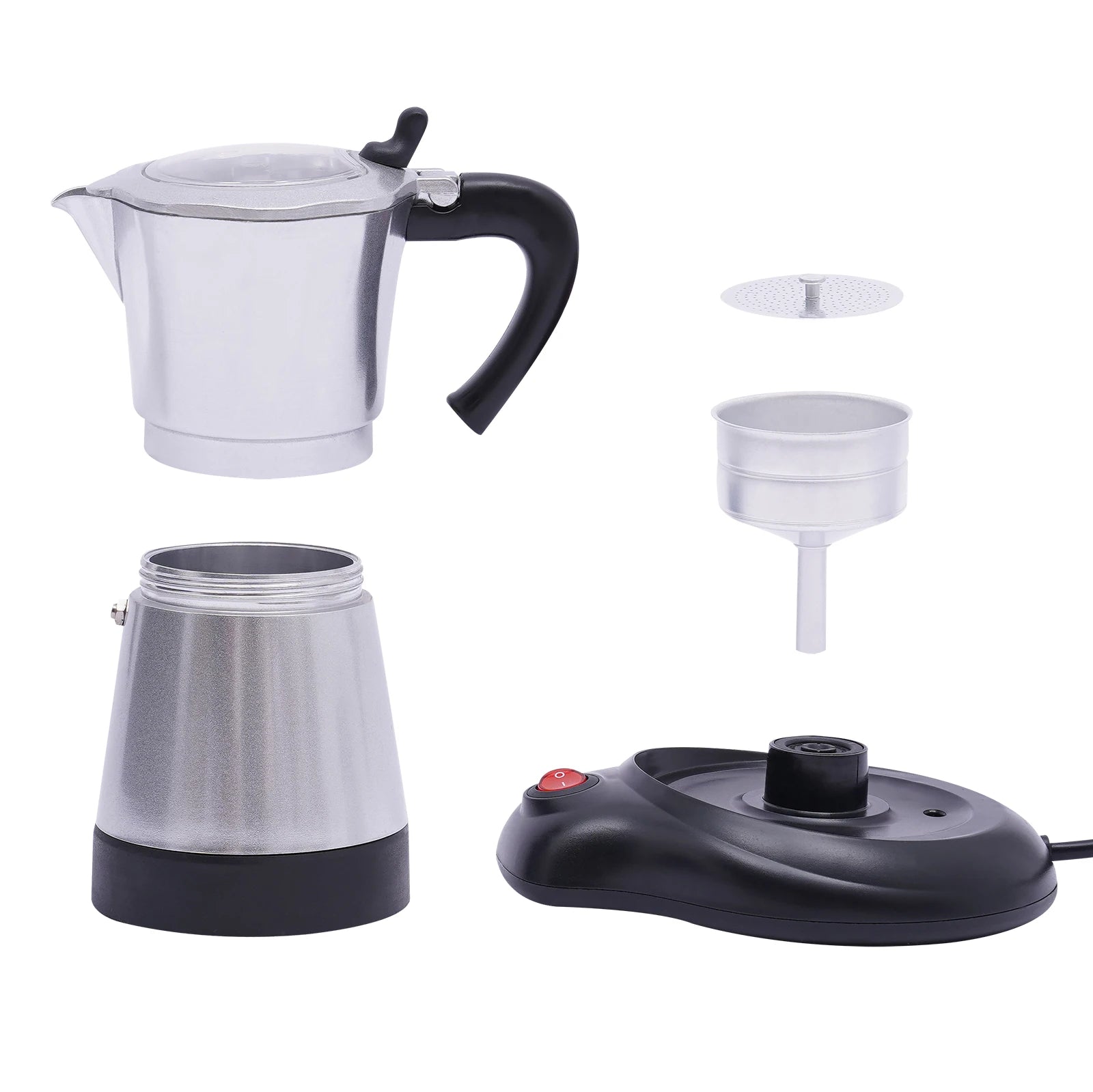 Machine à expresso, Cafetière avec joint d'étanchéité, Cafetière pour salons de thé et voyages