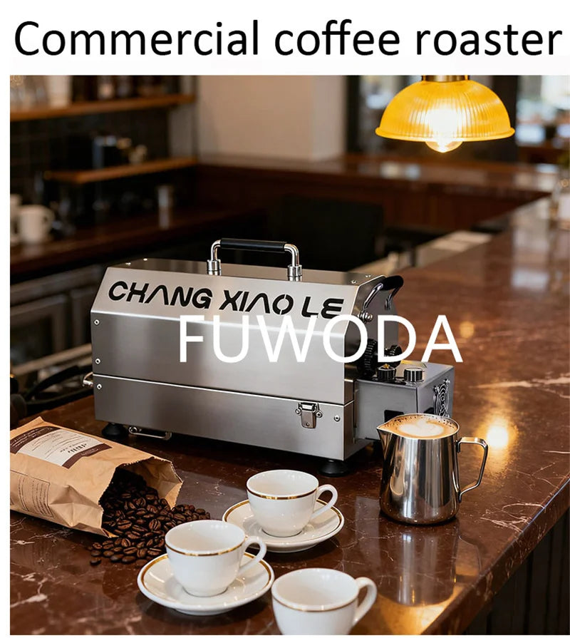 Nouvel arrivage : Torréfacteur électrique de 1 kg, grande capacité, vente chaude, pour café