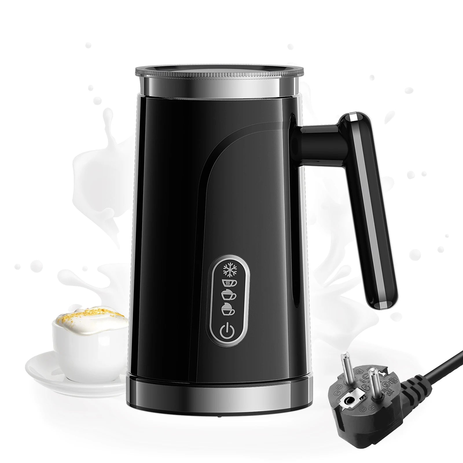 Chauffe-lait automatique chaud et froid pour mousseur à latte et chocolats chauds