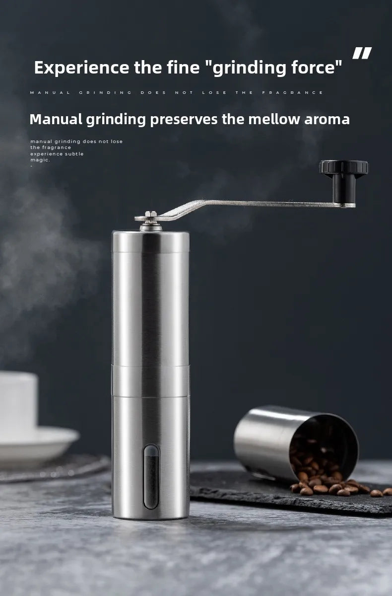 Moulin à Café Manuel Portable Premium, avec Boîtier et Céramique Premium