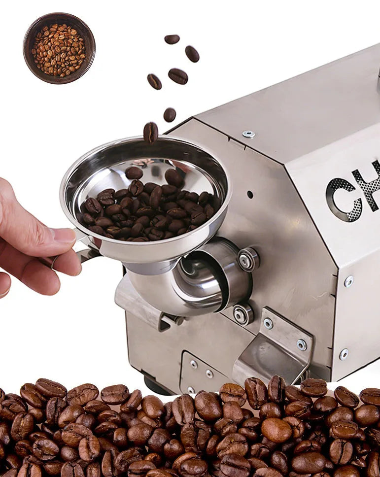 Nouvel arrivage : Torréfacteur électrique de 1 kg, grande capacité, vente chaude, pour café